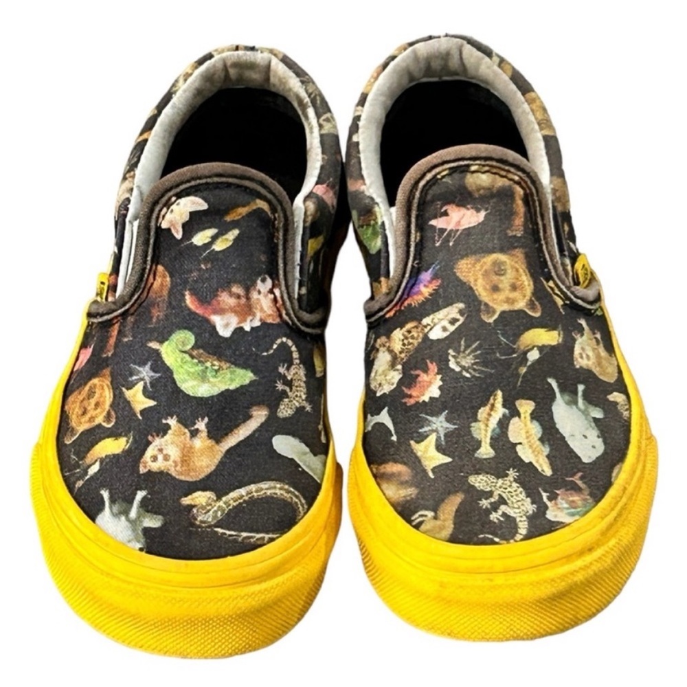 Vans & National Geographic Photo Ark Slip On Skateboard Shoes Size 11.5